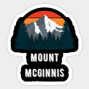 Mount McGinnis Sticker